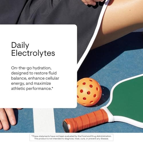 THORNE - Daily Electrolytes - Zero Sugar & Low-Calorie Electrolyte Powder Drink Mix - Flavors Derived from Natural Sources - NSF Certified for Sport - Variety - 30 Stick Packs