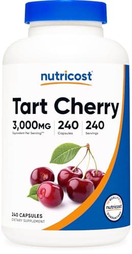 Nutricost Tart Cherry Extract Review: 240 Capsules Put to the Test