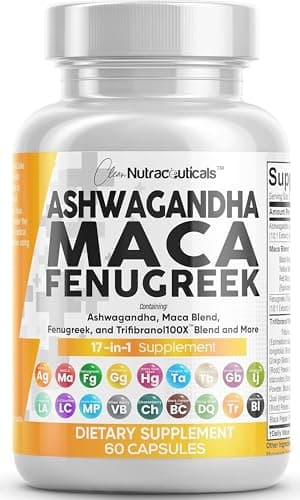 Recensione Clean Nutraceuticals Ashwagandha Maca - Integratore Completo 17 Ingredienti