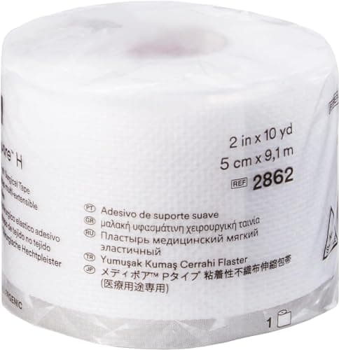 3M Medipore H Perforated Medical Tape 2" x 10 Yd 2862, 1 Roll, 1 /Roll