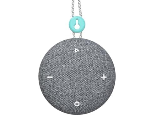 SNOOZ Go 2 Travel White Noise Sound Machine - 12 Sounds, Rechargeable Bluetooth Speaker, Nightlight - Portable Sound Machine for Hotels, Sleep, Adults, Baby Registry, Kids, White Noise for Sleeping