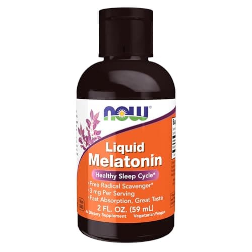 NOW Foods Liquid Melatonin Test: 3 mg Tropfen für besseren Schlaf