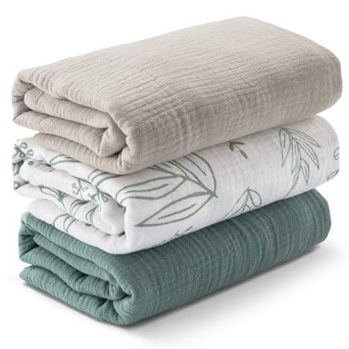Muslin Swaddle Blankets Review: Soft, Breathable 3-Pack for Newborns