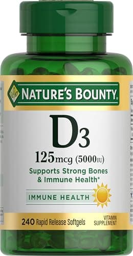 Nature's Bounty Vitamina D3 5000 IU - Análisis Completo