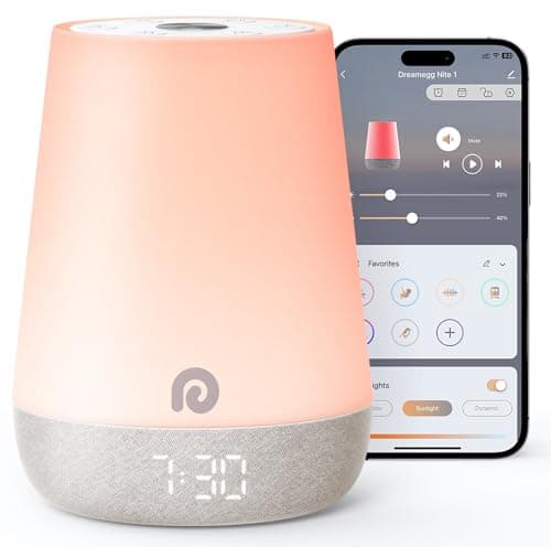 Dreamegg Sound Machine Baby Review: 34 Sounds, Night Light & App Control Tested