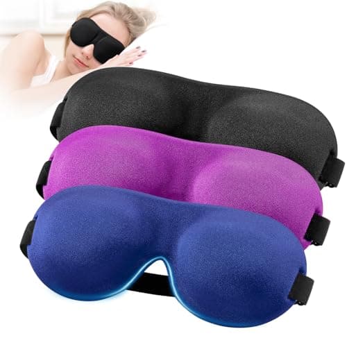YIVIEW 3D Sleep Mask Review: Does This Pack of 3 Actually Block All Light?