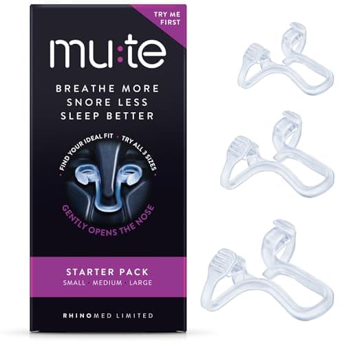 MUTE Nasal Dilator Review: Does Rhinomed MUTE Stop Snoring?