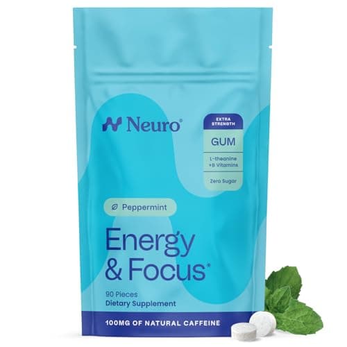 Neuro Energy & Focus Gum Review 2025: ¿El Mejor Chicle de Cafeína?