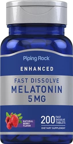 Piping Rock Melatonine 5mg Review – Bessen Smaak Snel Oplosbare Tabletten