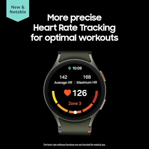 Samsung Galaxy Watch 7 40mm LTE AI Smartwatch w/Energy Score, Wellness Tips, Heart Rate Tracking, Sleep Monitor, Fitness Tracker, 2024, Green [US Version, 1Yr Manufacturer Warranty]
