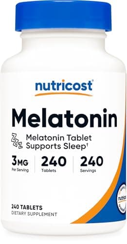 Nutricost Melatonin 3mg Test 2025 – Lohnt sich das?
