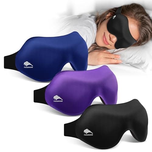 Sleep Mask for Side Sleepers Review: FACEMOON 3D Contoured Eye Mask Tested