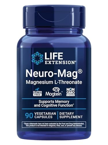 Life Extension Neuro-Mag Magnesium L-Threonate Review 2024