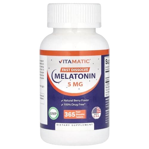 Melatonin 5 mg Schmelztabletten Test 2024 – Vitamatic Berry