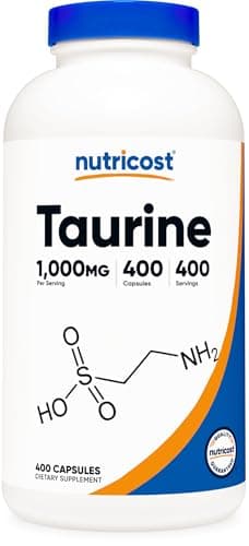 Taurina 1000mg Nutricost: Análisis Completo y Mi Opinión Honesta