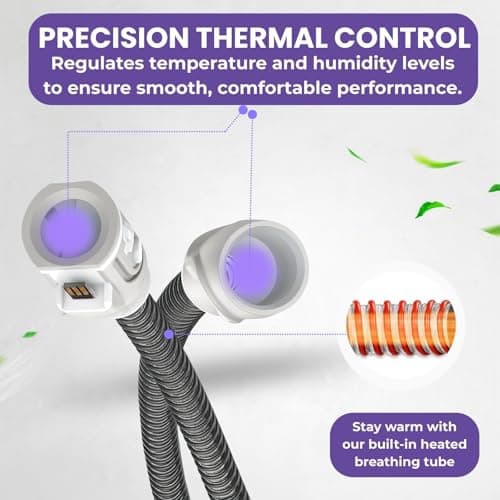 Lullapad Airsense 10 and Air Curve 10 Climate-Line Air Tube Compatible with Airsense and Air Curve, 6 foot Long S10 Hose