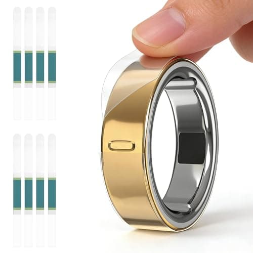 Oura Ring Skyddsfilm Test – 8-Pack Sylacor Ultra-Thin Gen 4/3