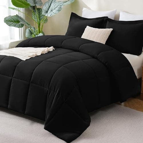 CozyLux Queen Comforter Set Schwarz Test – Oeko-Tex Bettwäsche im Check