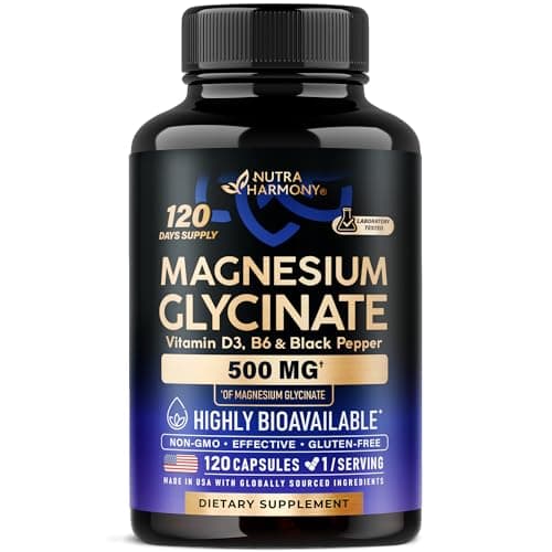 NutraHarmony Magnesium Glycinate 500 mg : Mon Test Complet