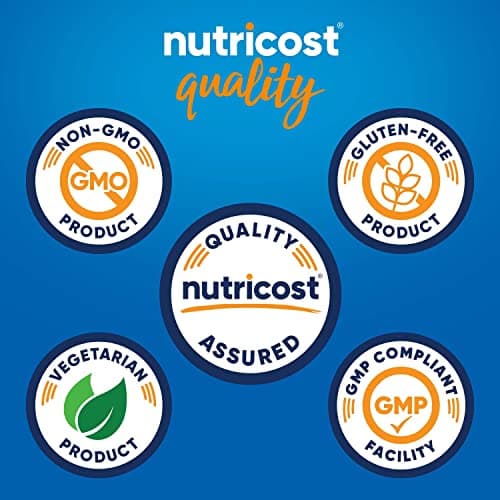 Nutricost Magnesium Glycinate Capsules (180 Capsules, 210 mg Per Serving) - Magnesium Glycinate Supplement for Gentle Absorption