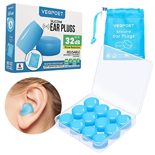 Recensione Vegpoet Ear Plugs per Dormire: Tappi Silicone 12 Pezzi