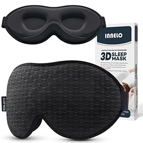 INNELO Sleep Mask for Side Sleeper Review: Total Darkness, Zero Eye Pressure