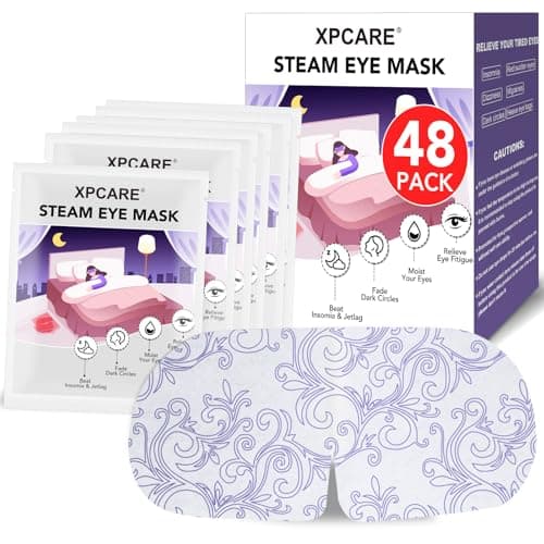 XPCARE Ångpåse Ögonmask Test – 48 Pack För Torrhet & Mörka Ringar