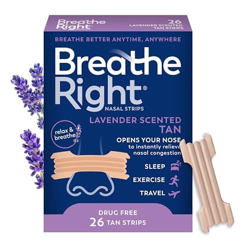 Breathe Right Nasal Strips Review – Extra Strength Lavender (2025)