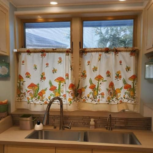 Ginbel Direct 2 Pack Tension Curtain Rod 15.7-28 Inch, Small Short Adjustable Extendable Spring Loaded Rods for Windows Cabinet Blinds Closet Bedroom Kitchen Bathroom Door No Drilling, White