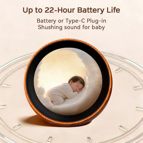 Portable Sound Machine Mini White Noise Machine for Baby Kids Adult with 32 Soothing Sounds 32 Volume Levels Sleep Brown Noise Machine with 4 Timer & Memory for Travel Office Privacy