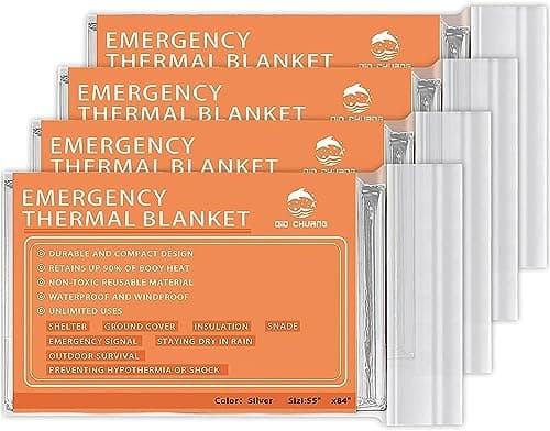 Emergency Mylar Thermal Blankets Review: 4-Pack Survival Kit Tested