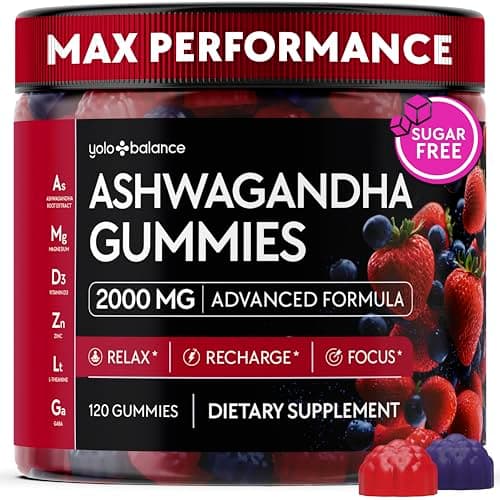 Ashwagandha Gummies 2000MG – Análisis Completo y Opinión Honesta