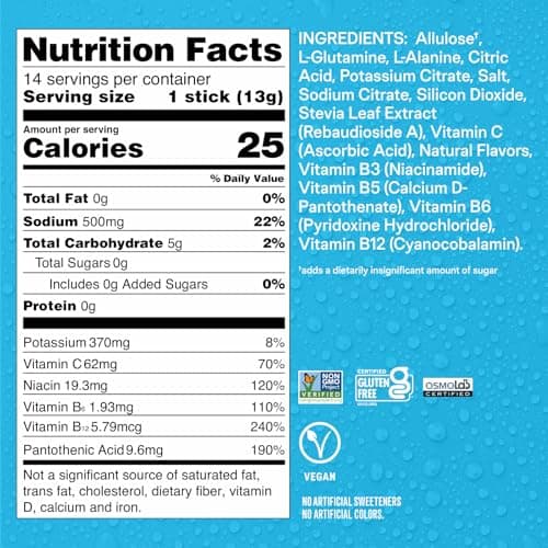 Liquid I.V.® Hydration Multiplie® Sugar-Free - Ring Pop Cherry | Electrolyte Powder Drink Mix | 1 Pack (14 Servings)