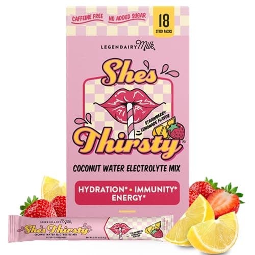 Legendairy Milk She's Thirsty Electrolyte Powder Packets Review – Worth It?