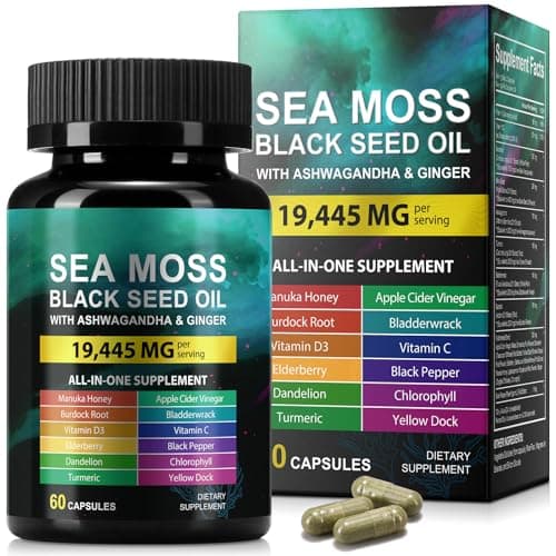 Sea Moss Black Seed Oil Ashwagandha – Är det värt det? (HUYEHF)