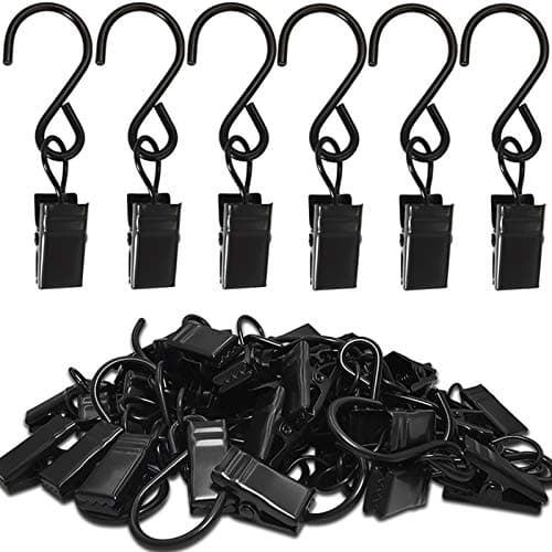 AMZSEVEN S Hooks Curtain Clips Review – 50-Pack Worth It?