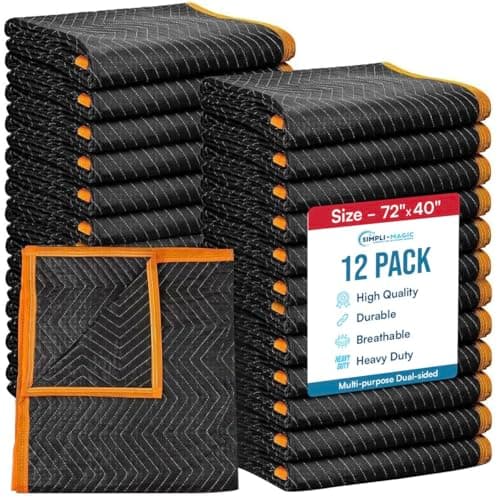 Umzugsdecken Test 2024 – Simpli-Magic 12er Set im_check