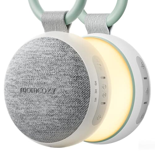 Momcozy Portable Sound Machine Review: 20 Sounds + Night Light Tested