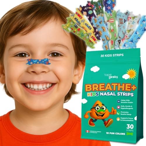 TapeGeeks Nasal Strips for Kids Review: Do They Actually Work?