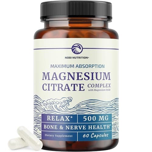 Magnesium Citrate Supplement Review: 500MG High Absorption Complex Tested