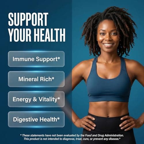 Clean Nutraceuticals Sea Moss Black Seed Oil Ashwagandha Turmeric Bladderwrack Burdock & Vitamin C Vitamin D3 with Elderberry Manuka Dandelion Yellow Dock Iodine Chlorophyll ACV