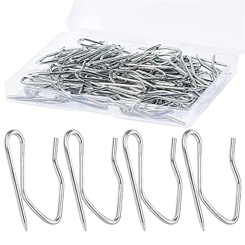 1.2 Inch Curtain Hooks Review: Sopito 58pcs Metal Drapery Hooks