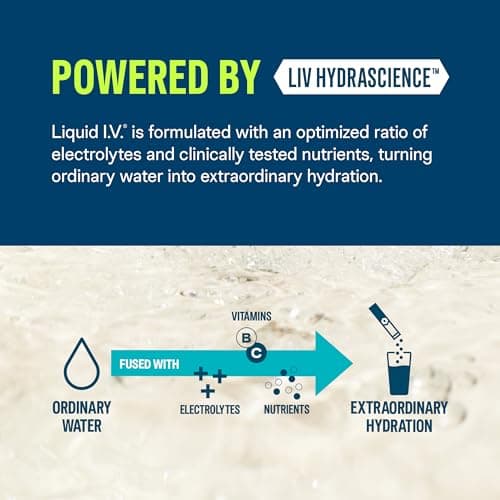 Liquid I.V.® Hydration Multiplier - Popsicle Firecracker | Electrolyte Powder Drink Mix | 1 Pack (16 Servings)