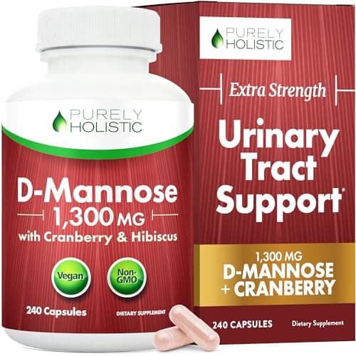 Purely Holistic D-Mannose 1300mg with Cranberry Review – Worth It?