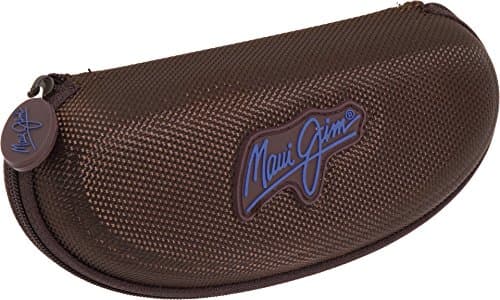 Maui Jim unisex adult Breakwall Sunglasses, Gloss Black/Neutral Grey Polarized, Medium US