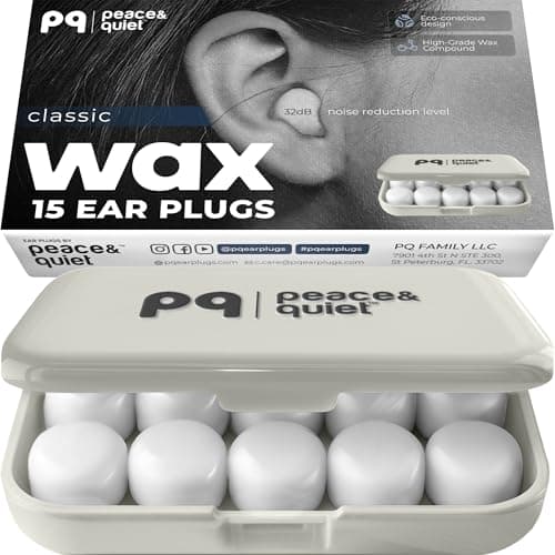Wachs Ohrstöpsel Schlafen im Test – Peace&Quiet PQ Wax Ear Plugs Review
