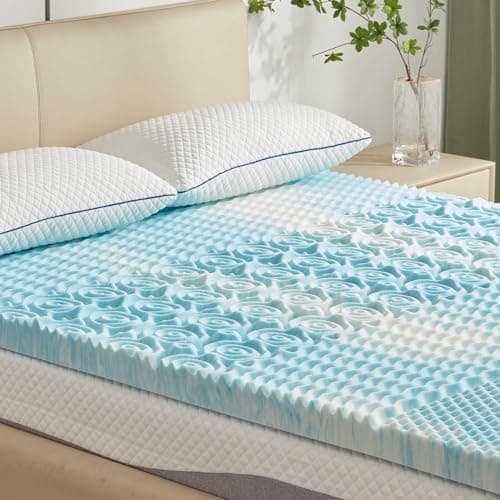 SINWEEK Memory Foam Mattress Topper Review: 5-Zone Cooling Test