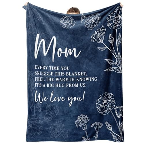 GiltGlimmer Mom Blanket Review – Soft Flannel Gift for Mom