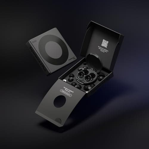 Loop Experience 2 Plus Ear Plugs – Stylish Certified Hearing Protection for Concerts & Festivals, Live Events, Sports, DJs & Nightlife – 17dB Noise Reduction, (High-Fidelity) + Mute for extra coverage