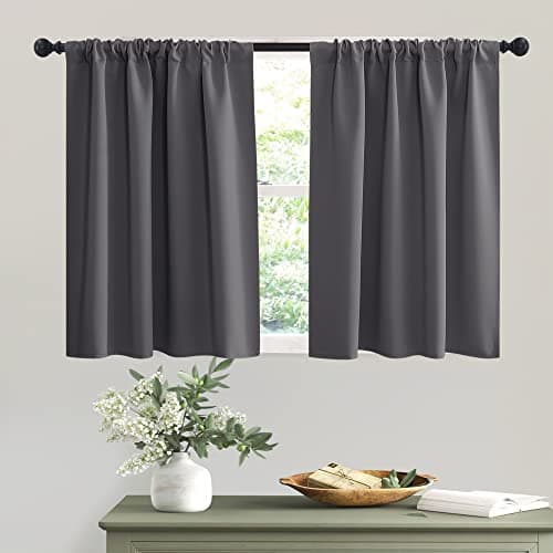 RYB HOME Short Grey Blackout Curtains Review — Worth It?